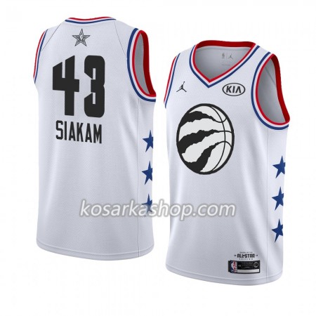 Dres Toronto Raptors Pascal Siakam 43 2019 All-Star Jordan Brand Bijela Swingman